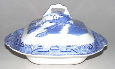 Vegetable Dish with Cover c1920s